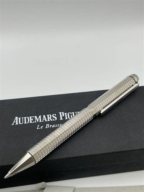 audemars piguet pen buy - Audemars Piguet AP Silver Titanium Ballpoint Pen AD VIP Gift.